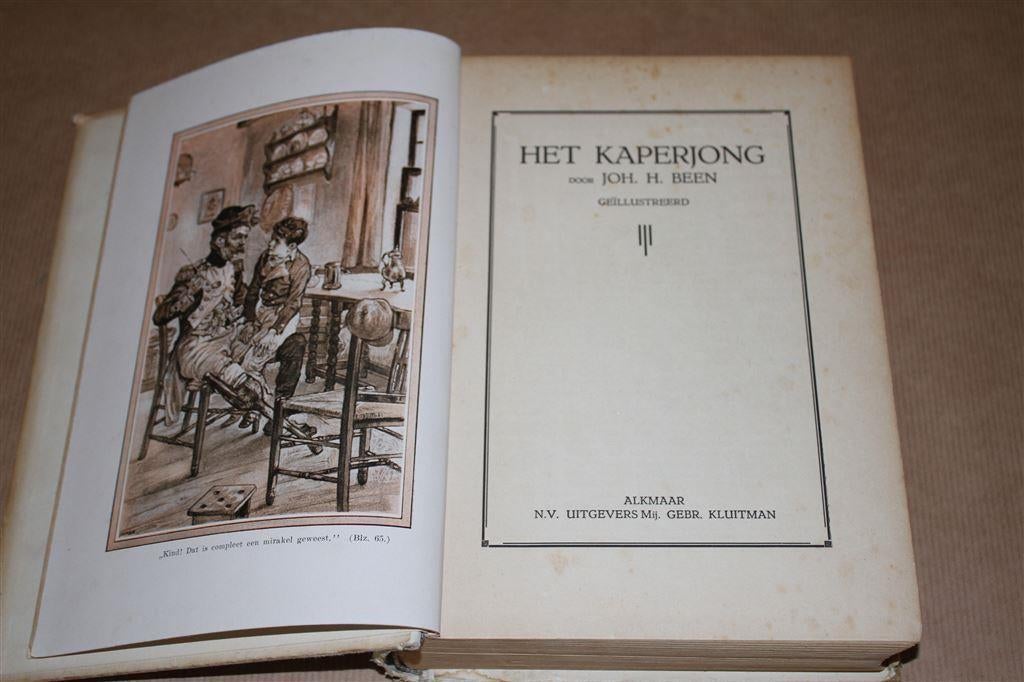 Het kaperjong. Joh. H. Been. 1e dr. 1930., Ophalen of Verzenden, Gelezen