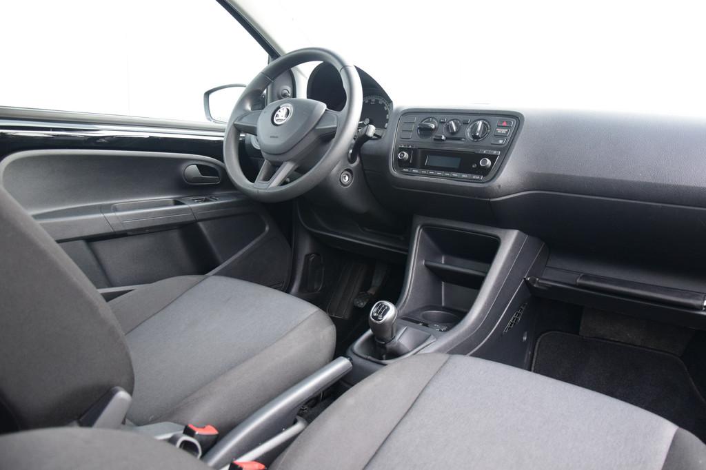 Skoda Citigo 1.0 Greentech Style Airco Audio/origineel Lmv, Voorwielaandrijving, Stof, Gebruikt, Euro 6