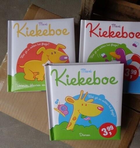 PARTIJ BABYBOEK MAXI KIEKEBOE ASSORTI, ., Nieuw, Ophalen of Verzenden, .
