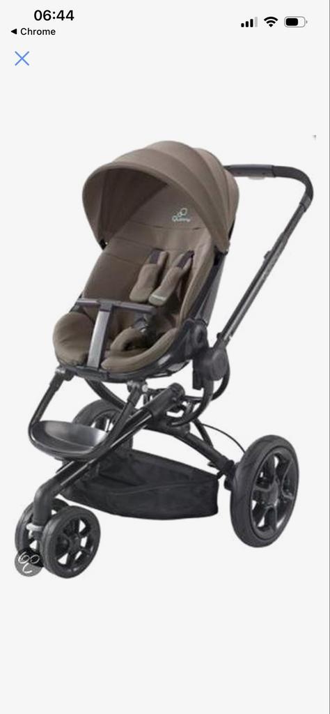 Quinny Moodd 3-in-1 Kinderwagen - Roze (Autostoel, Buggy), Kinderen en Baby's, Gebruikt, Combiwagen, Met autostoeltje, Quinny