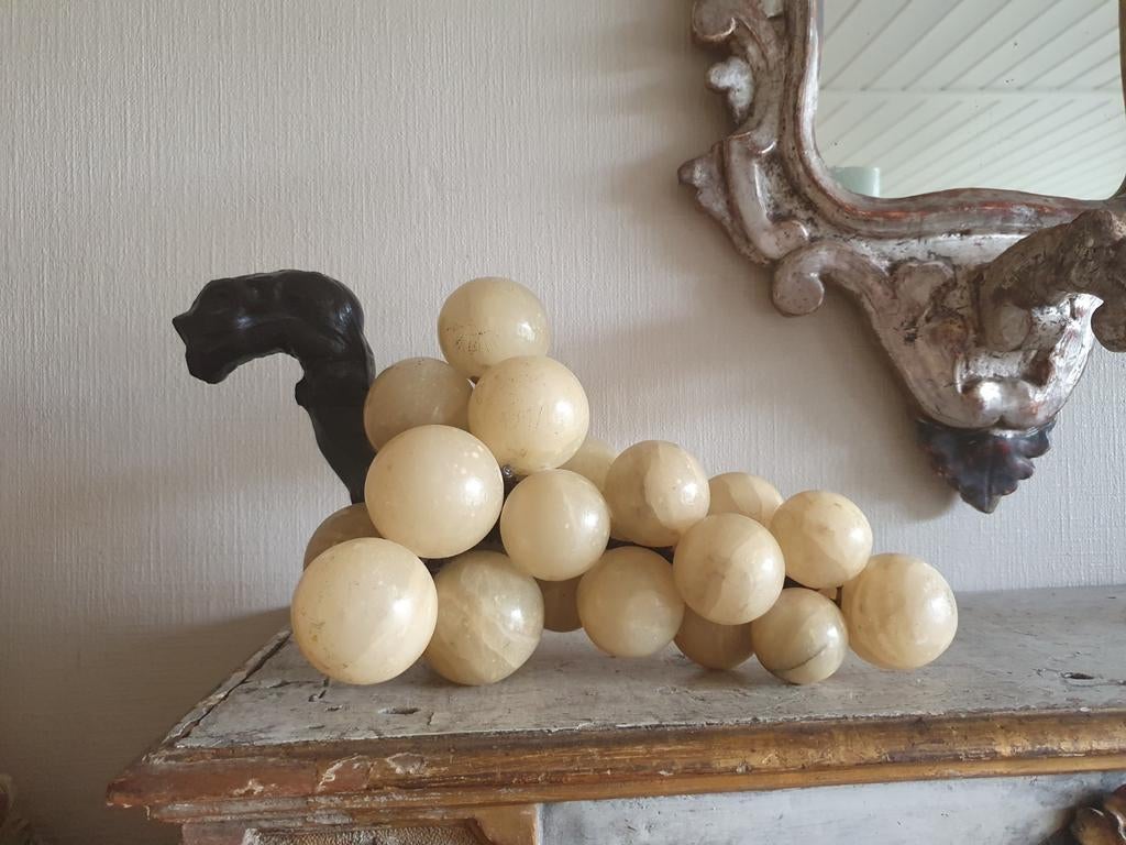 Albasten druiventros, Antiek en Kunst, Antiek | Woonaccessoires, Ophalen of Verzenden