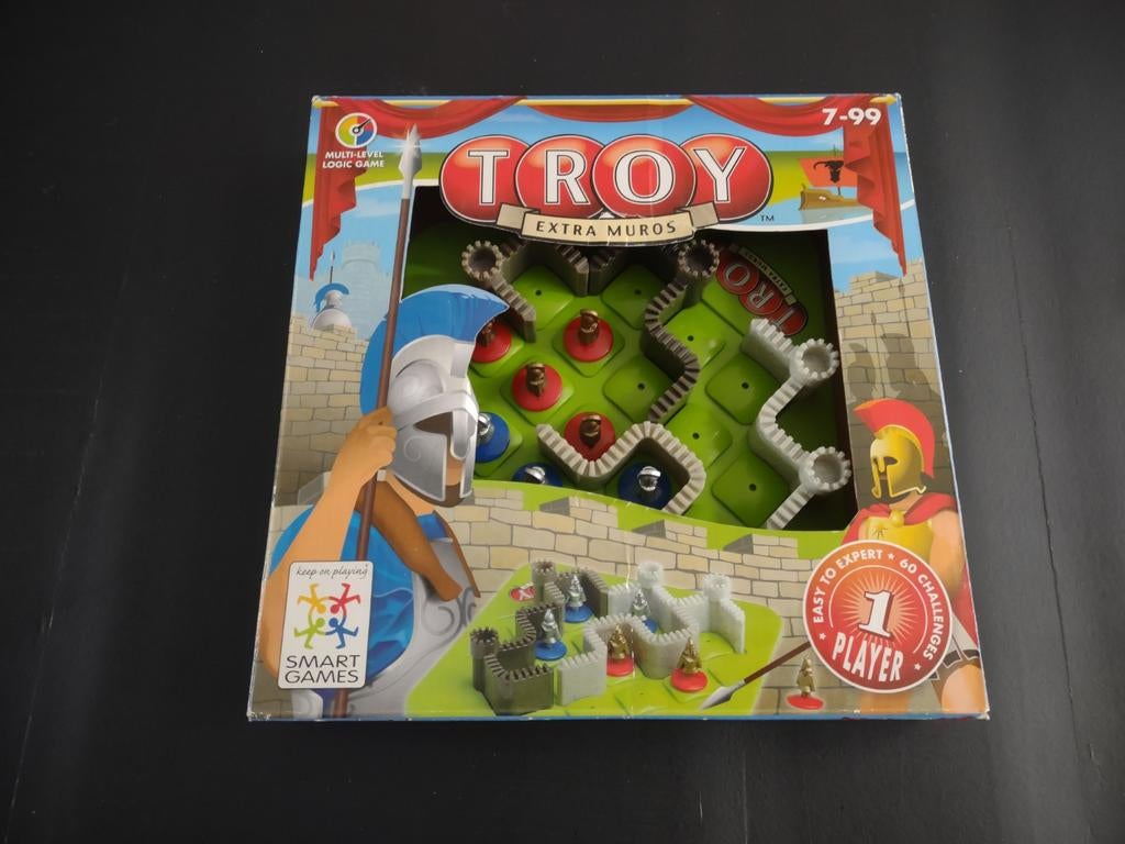 Troy - een denk spel van Smart Games, Een of twee spelers, Ophalen of Verzenden, Zo goed als nieuw, Smart Games
