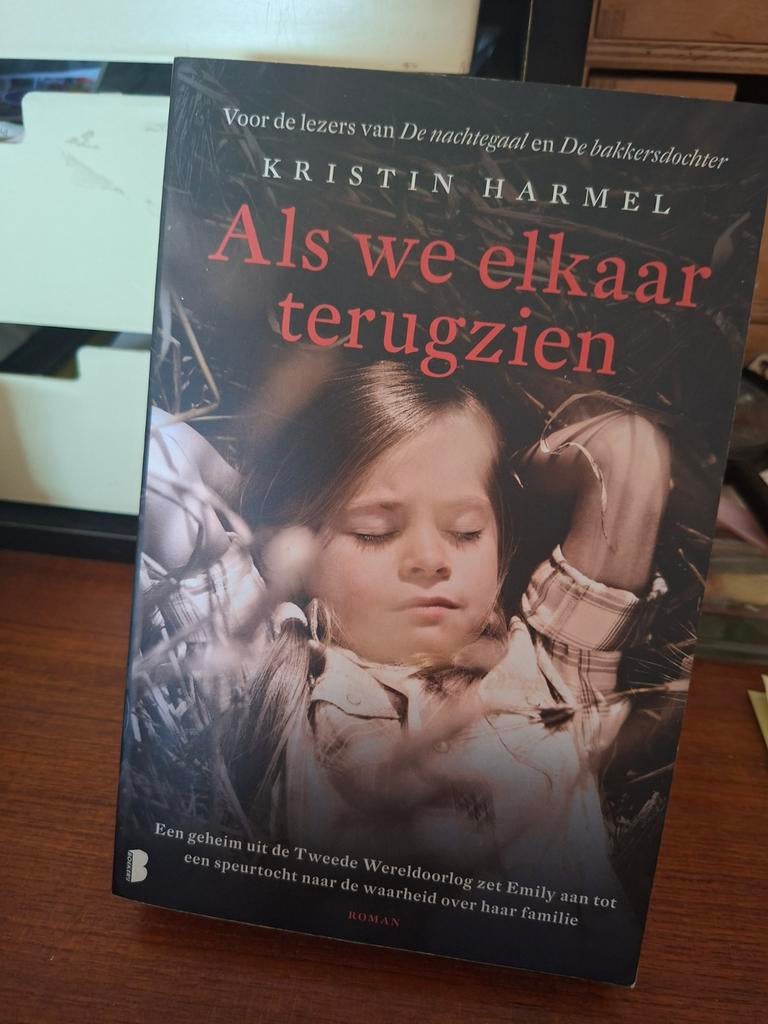 Kristin Harmel - Als we elkaar terugzien, Boeken, Verzenden, Zo goed als nieuw, Kristin Harmel