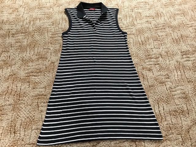 Gestreepte jurk maat xl, 94 cm lang en 44 cm oksel tot oksel, Ophalen of Verzenden, Gedragen, Maat 46/48 (XL) of groter, Overige kleuren