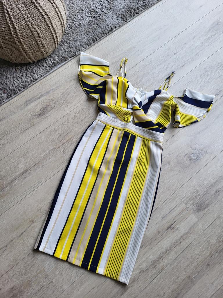 Showny jurk, Kleding | Dames, Ophalen of Verzenden, Zo goed als nieuw, Maat 36 (S), Overige kleuren