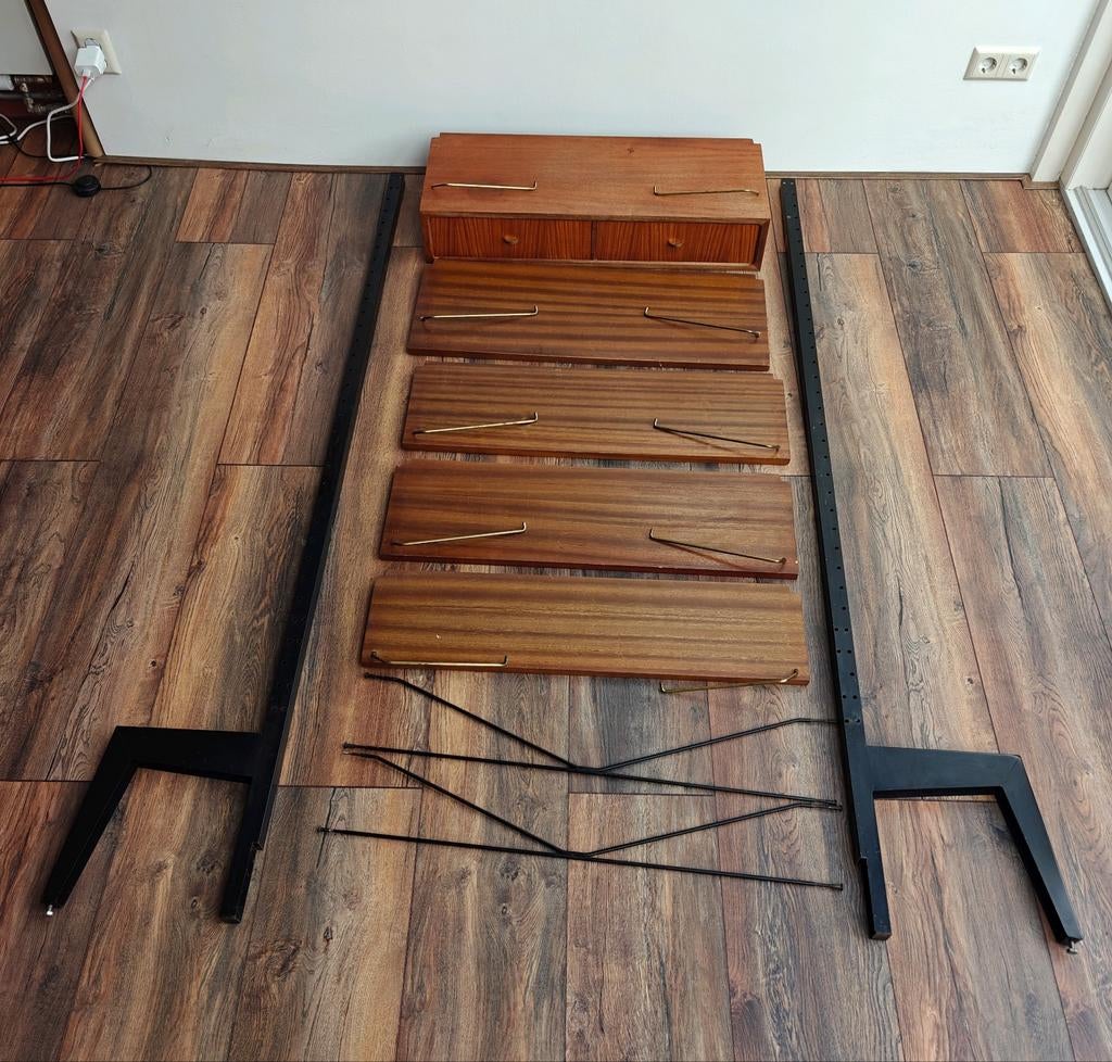 Vintage staand poul cadovius wandrek, Ophalen, 25 tot 50 cm, Minder dan 150 cm, 150 tot 200 cm