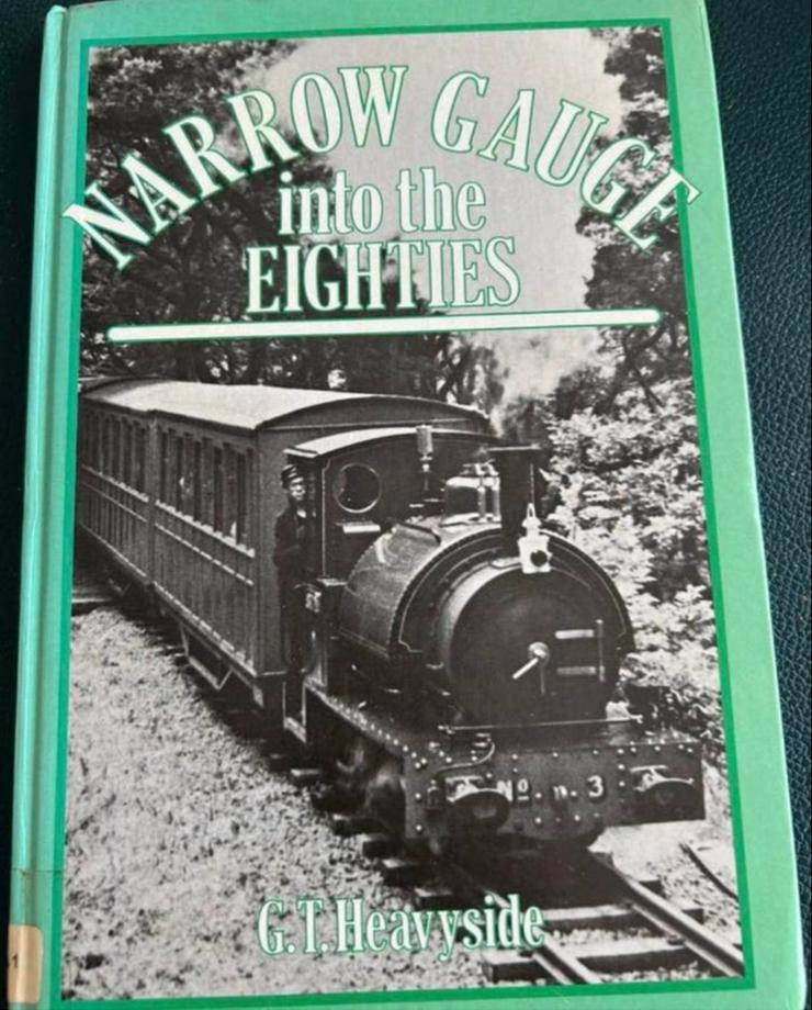 Smalspoor in de jaren tachtig - G.T. Heaviside (Hardcover), Ophalen of Verzenden, Gelezen, Trein