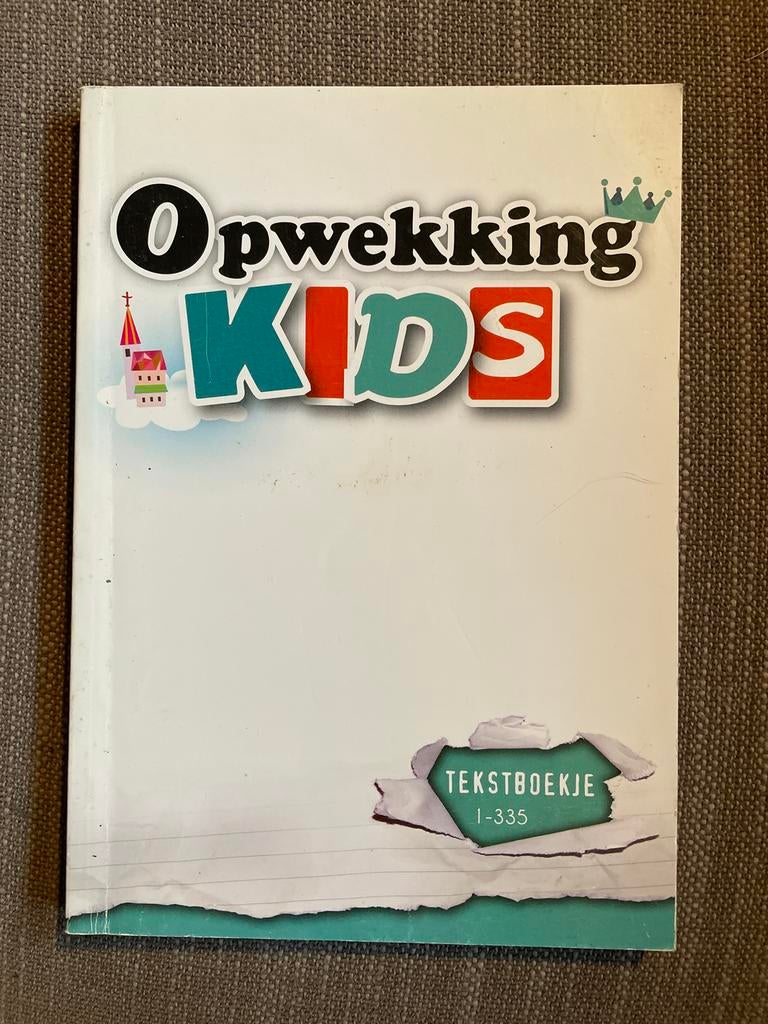 Opwekking Kids Tekstboekje 1-335, Ophalen of Verzenden, Zo goed als nieuw, Christendom | Protestants