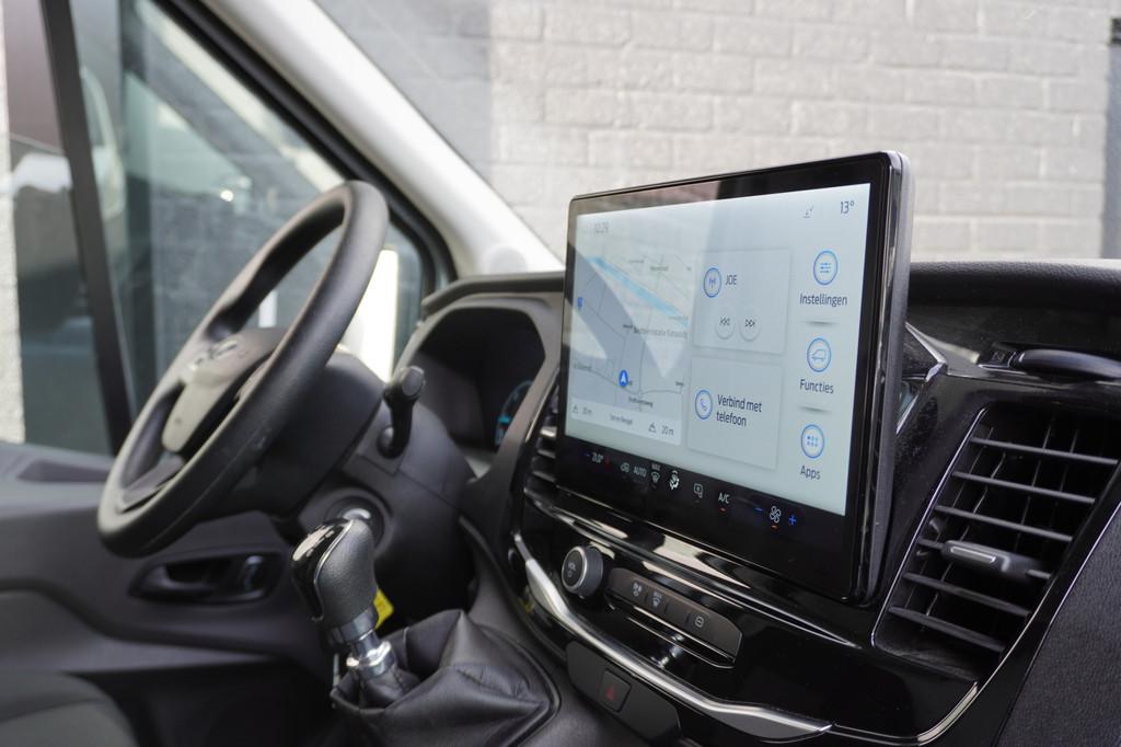 Ford Transit 2.0 TDCI L2H2 EURO 6 - A/C Climate - Navi - Car, Voorwielaandrijving, Stof, Zwart, 4 cilinders