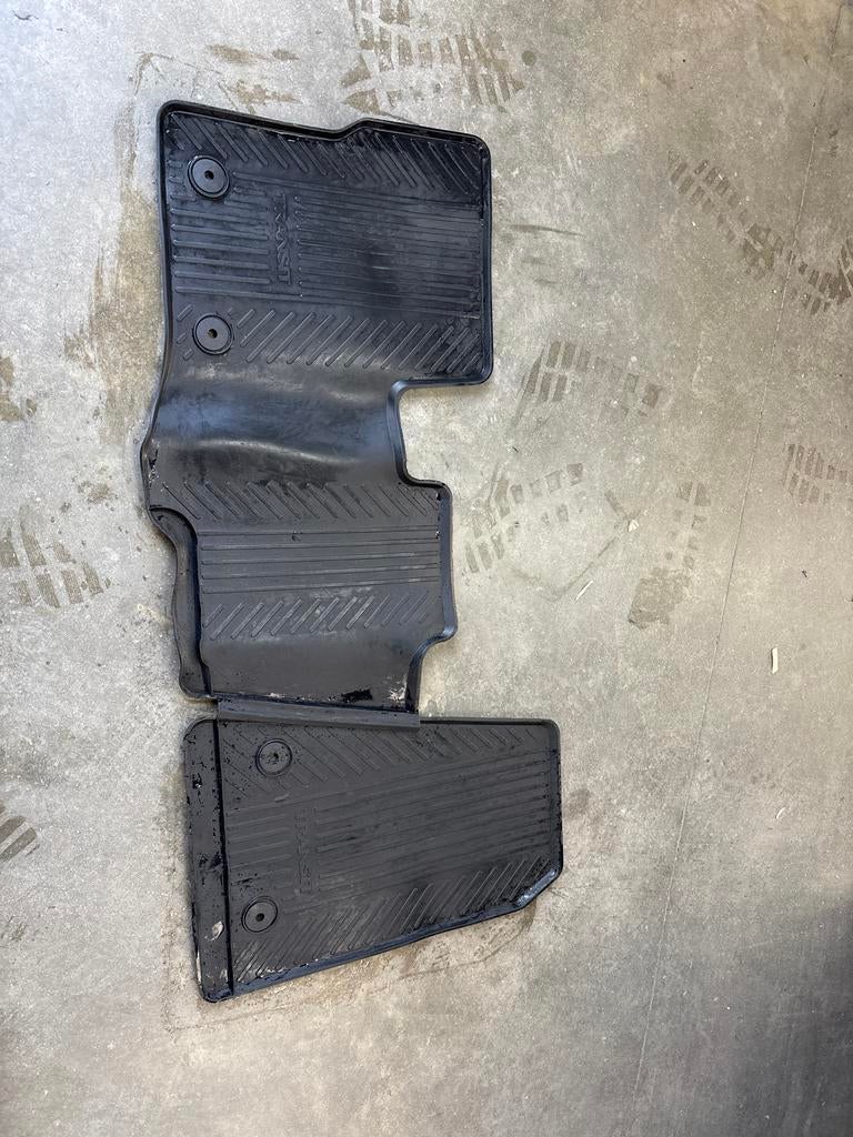 Rubberen mattenset Ford Transit Custom 2017-2024 origineel, Ophalen of Verzenden, Gebruikt