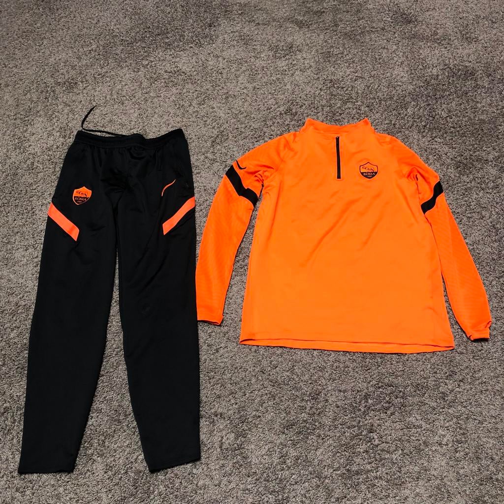 Origineel Nike Roma trainingspak - Maat M, Maat 48/50 (M), Oranje, Ophalen of Verzenden, Voetbal