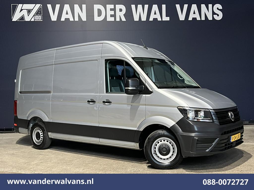 Volkswagen Crafter 2.0 TDI 140pk L3H3 L2H2 Euro6 Airco | Nav, Voorwielaandrijving, Stof, Gebruikt, Volkswagen