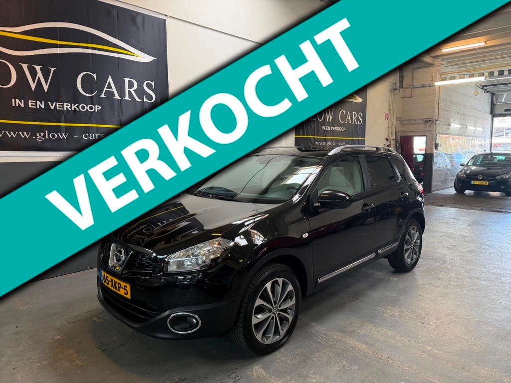 Nissan Qashqai 2.0 Tekna |AUTOMAAT|TREKHAAK|CRUISE|PDC|AIRCO, Euro 5, Gebruikt, 4 cilinders, Zwart