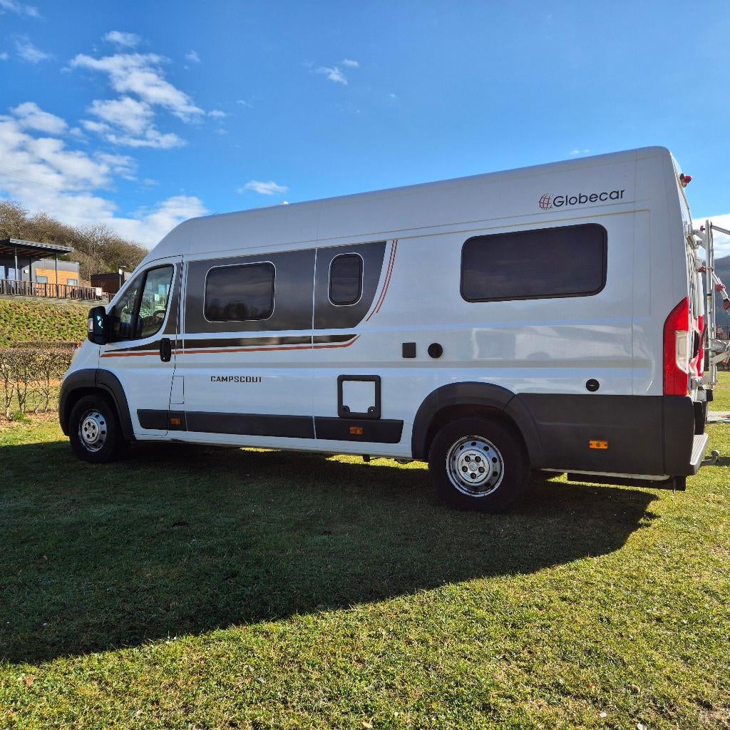 Possl GlobeCar Campscout, Chemisch toilet, Ringverwarming, Koelkast, Pössl