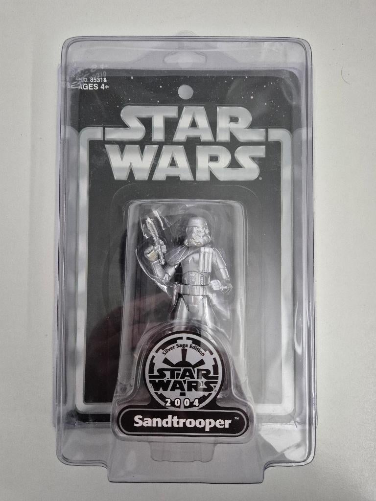 Star Wars OTC 2004 Silver Saga Edition Sandtrooper, Verzamelen, Star Wars, Ophalen of Verzenden, Nieuw, Actiefiguurtje