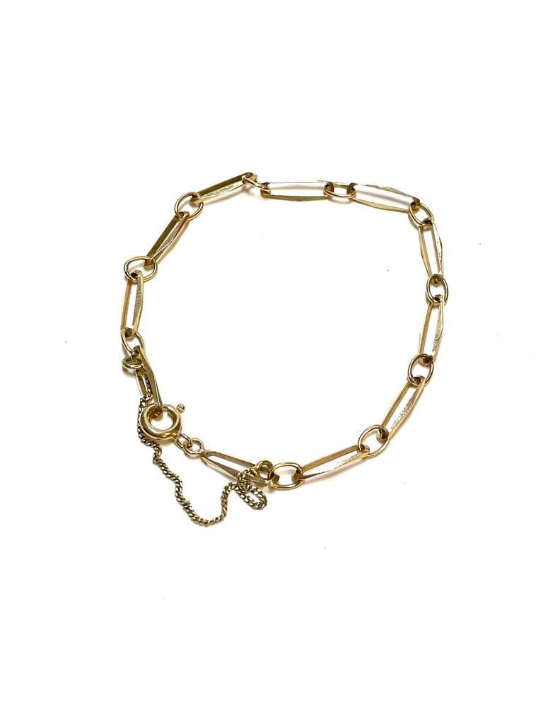14k gouden closed forever armband, Sieraden, Tassen en Uiterlijk, Armbanden, -, -, Ophalen of Verzenden, Zo goed als nieuw