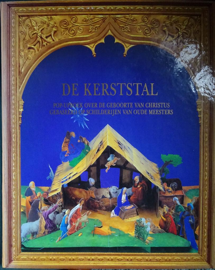 Konemann: Pop-up kerstverhaal oude meesters groot formaat, Ophalen, Zo goed als nieuw, Konemann, Schilder- en Tekenkunst