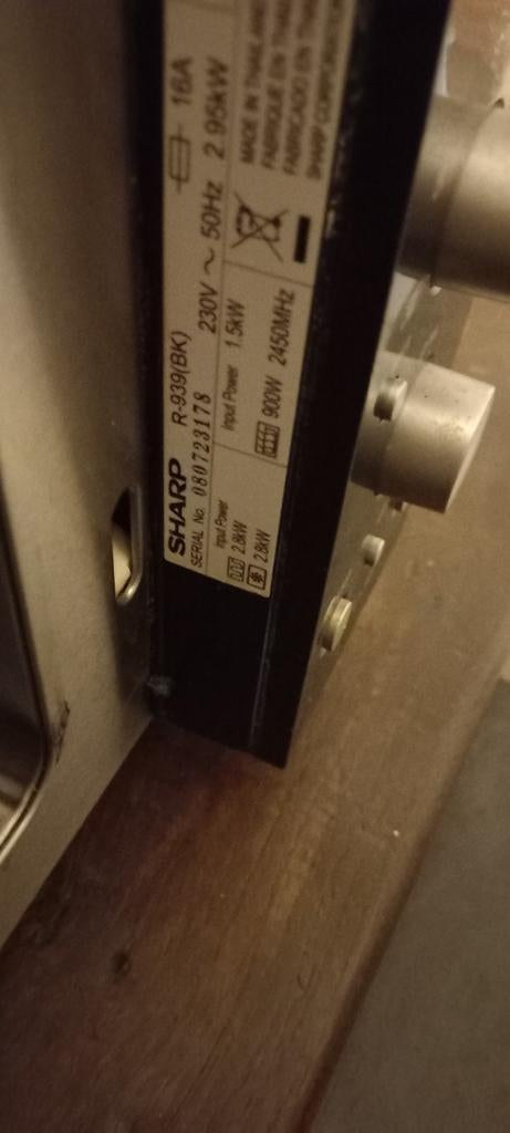 Magnetron combi, Witgoed en Apparatuur, Combimagnetron, Gebruikt, Ophalen of Verzenden, Hete lucht