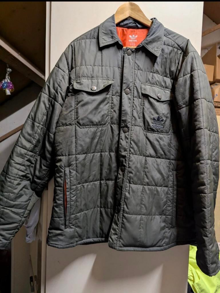 Adidas zomerjas, Maat 56/58 (XL), Ophalen of Verzenden, Zo goed als nieuw, Groen