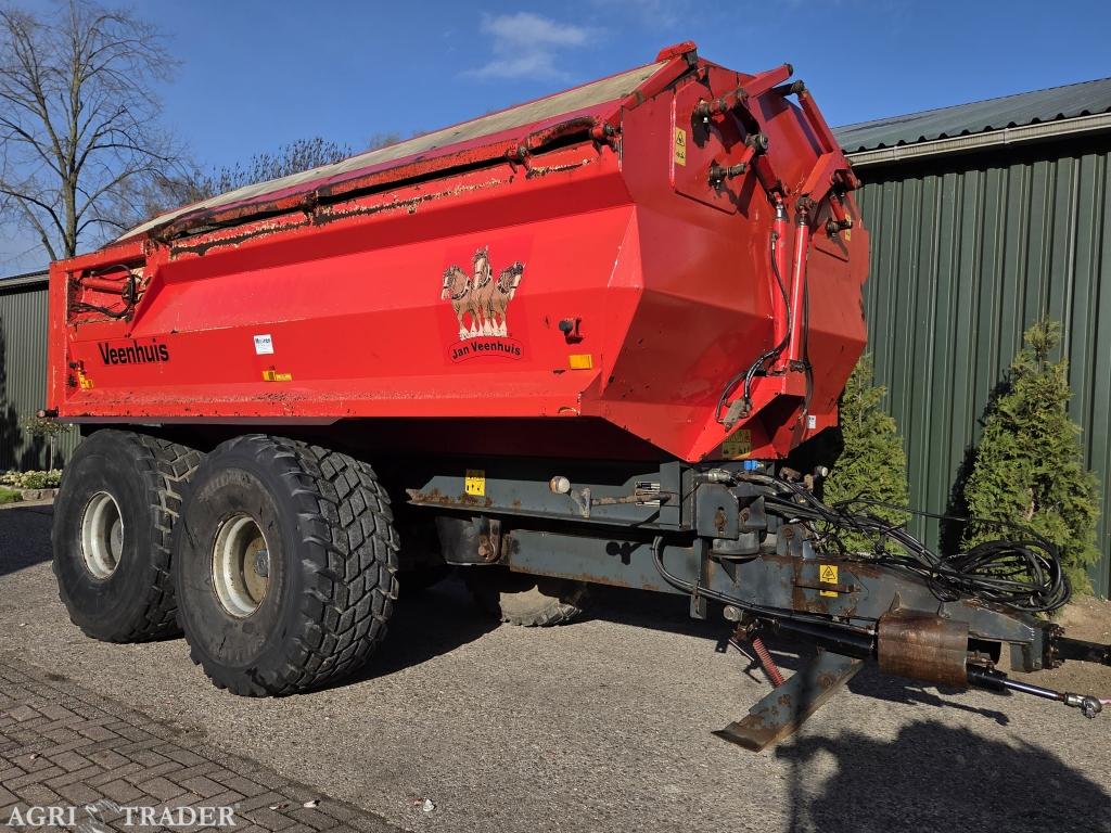 Veenhuis JVZK 21000 Gronddumper zandkipper, Zakelijke goederen, Agrarisch | Werktuigen, Overige