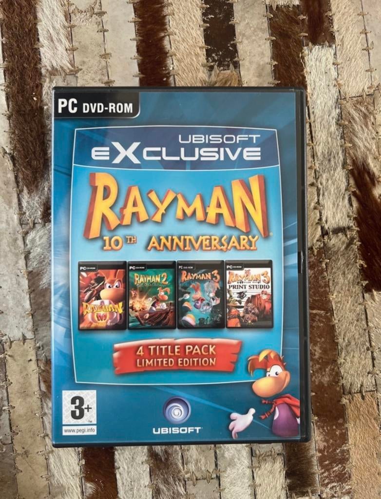 Rayman 10th Anniversary 4 Title Limited Edition PC Game, 1 speler, Nieuw, Ophalen of Verzenden, Vanaf 3 jaar