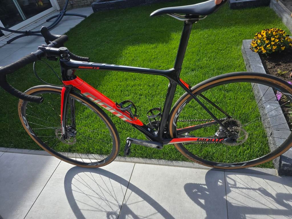 Giant TCR Advanced maat M- Ultegra di2, schijfrem, Fietsen en Brommers, Fietsen | Racefietsen, Ophalen, Carbon, Giant, Meer dan 20 versnellingen