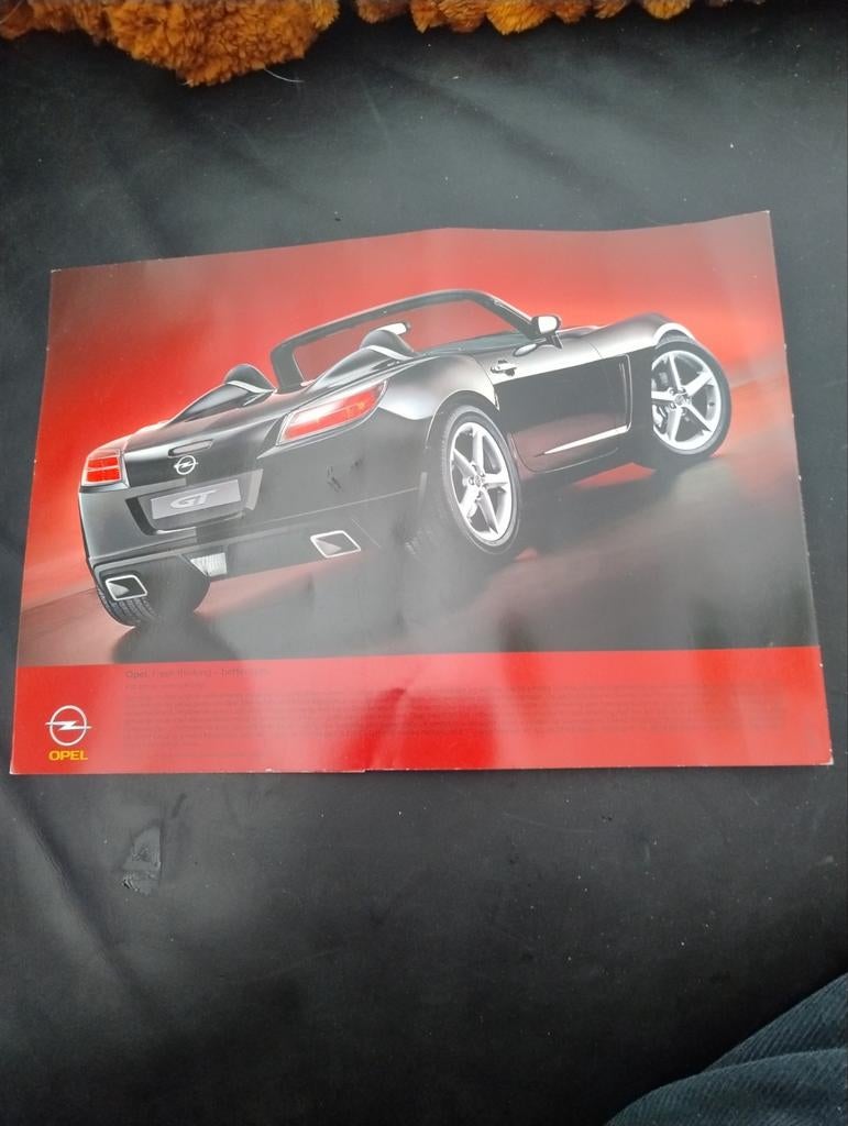 🔴 Opel GT brochure, Ophalen of Verzenden, Zo goed als nieuw, Opel