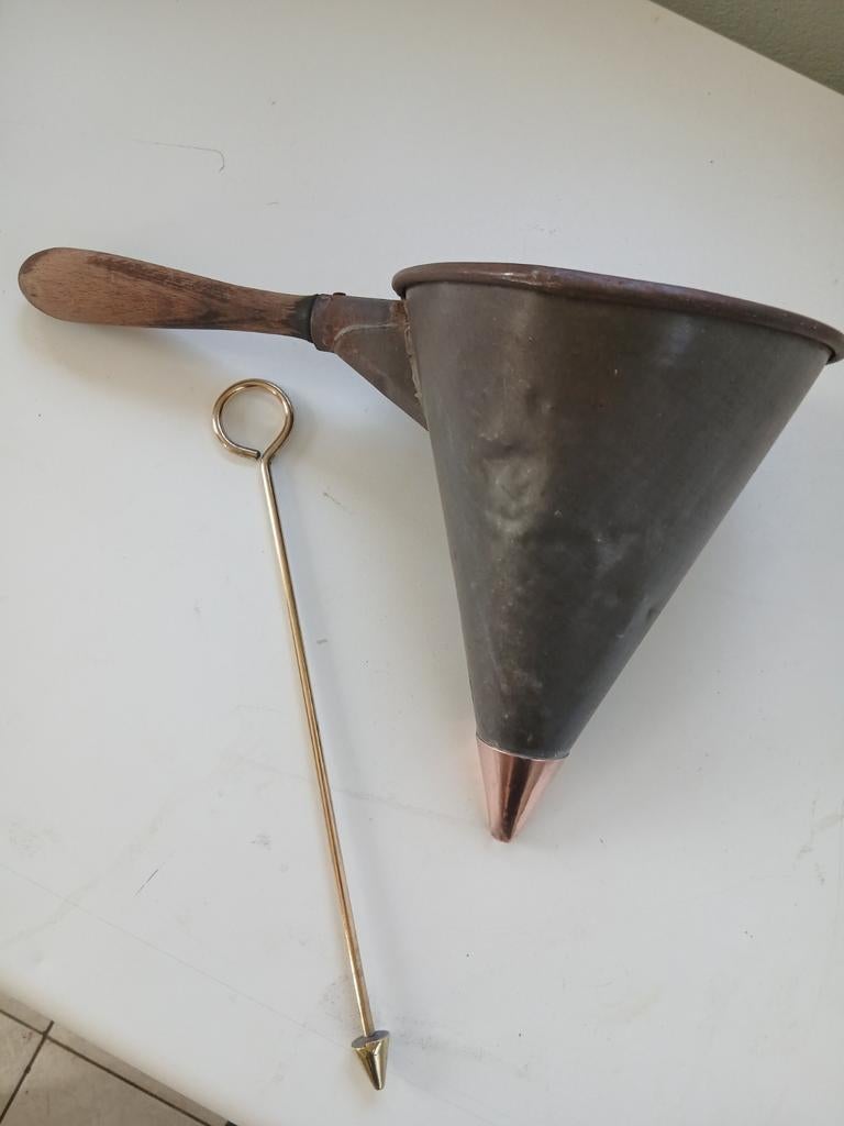 Te koop een oude bos plaat trechter, Antiek en Kunst, Ophalen