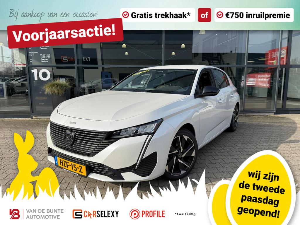 Peugeot 308 1.2 Allure Pack Business *Trekhaak*, 12 maanden, Stof, Gebruikt, 1199 cc