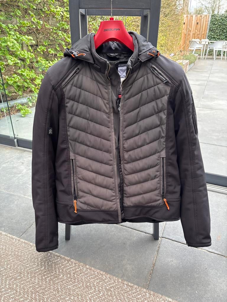 Segura Body Fit motorjas, maat L, Ophalen of Verzenden, Tweedehands, Heren, Jas | textiel