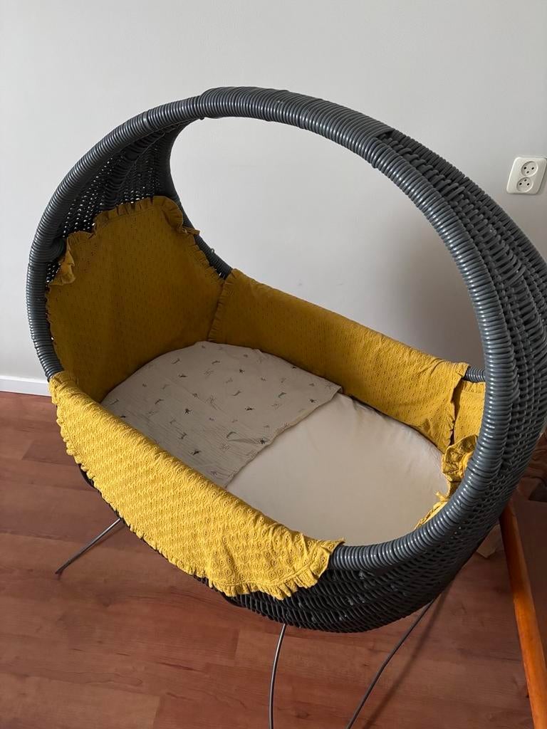 Celine wieg met optionele oker bekleding, Ophalen, Zo goed als nieuw, Wieg