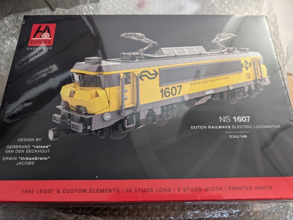 NS 1607 Nederlandse Spoorwegen Elektrische locomotief, Overige merken, Locomotief, Gelijkstroom of Wisselstroom, Nieuw