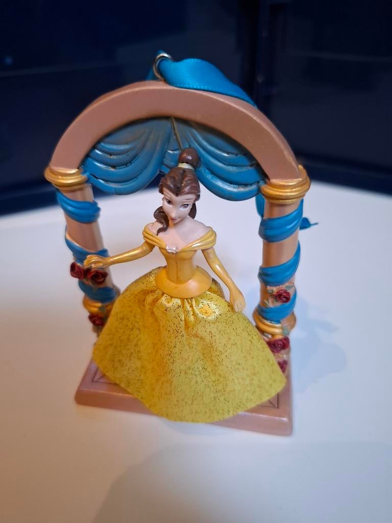 Disney sketchbook ornamenten belle en rapunzel, Ophalen, Assepoester of Belle, Zo goed als nieuw, Beeldje of Figuurtje