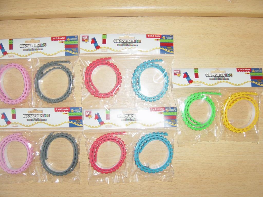 bouwstenen tape/ lego plakband NIEUW, Ophalen of Verzenden, Nieuw