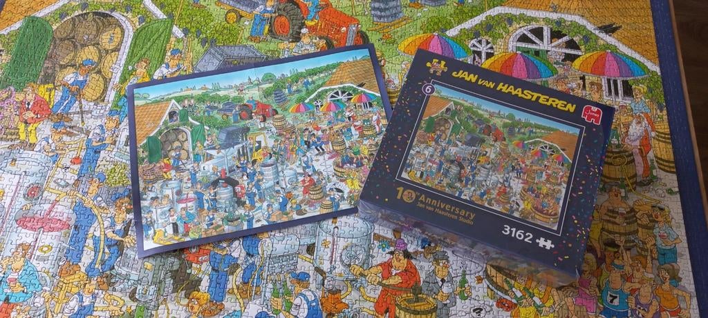 Puzzel van jan van haasteren nr.6 uit de serie van 10, Tickets en Kaartjes, Musea, Eén persoon, Ticket of Toegangskaart