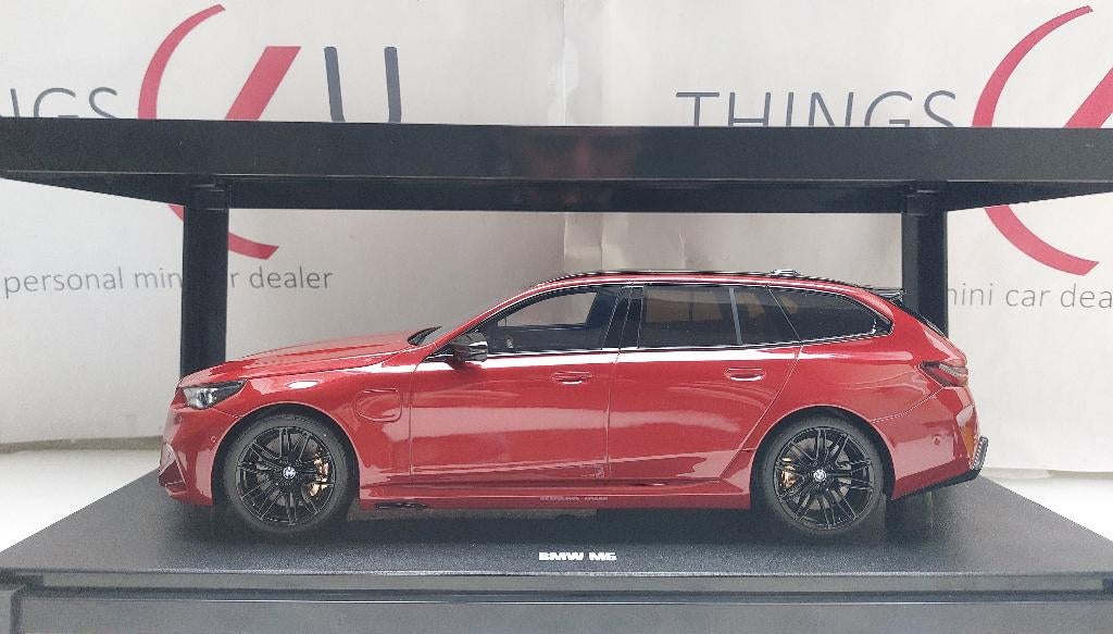 GT Spirit 1:18 BMW M5 (G90) Touring 2025 rood metallic, Ophalen of Verzenden, Nieuw, Auto, Overige merken
