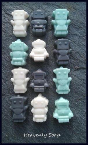 10 robot zeepjes, Bad & Douche, Nieuw, Ophalen of Verzenden, Amersfoort