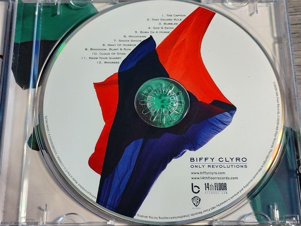 Biffy Clyro ‎– Only Revolutions, Ophalen of Verzenden, Zo goed als nieuw, Poprock