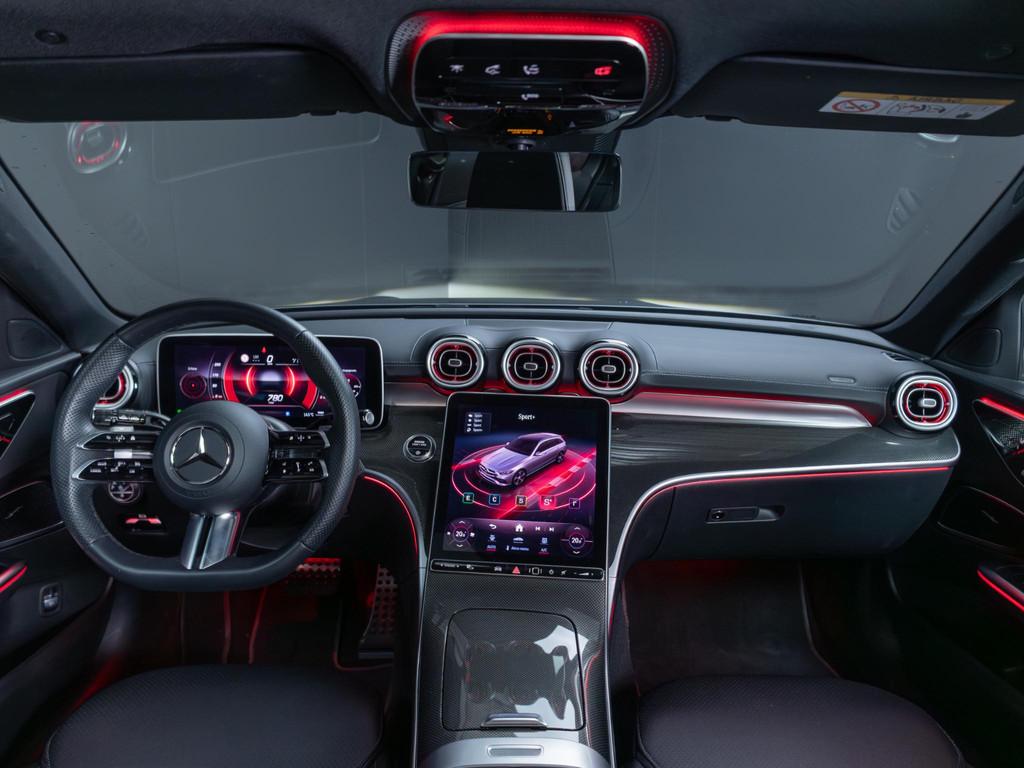 Mercedes-Benz C-Klasse Estate 180 AMG Line Premium | Panoram, Automaat, 4 cilinders, Origineel Nederlands, 170 pk
