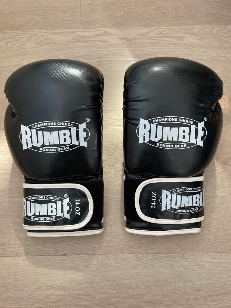 Rumble bokshandschoenen 14 oz, Ophalen of Verzenden, Gebruikt, Bokshandschoenen