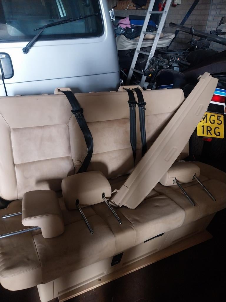 Slaap zitbank voor camper, Ophalen