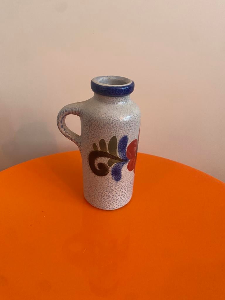 West Germany Vaasje Knödgen, Overige kleuren, Aardewerk of Porselein, Ophalen of Verzenden, Zo goed als nieuw