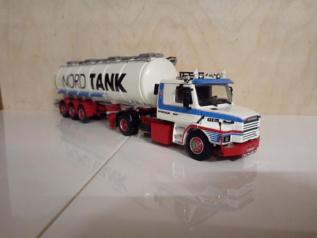Scania Torpedo tankoplegger Nord Tank WSI, Wsi, Wsi, Nieuw, Ophalen of Verzenden