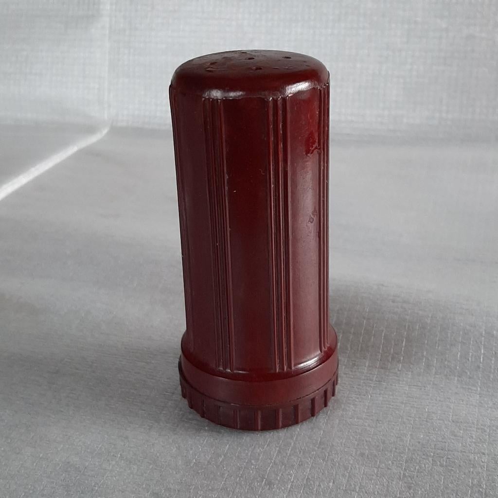 Houder scheerzeep / scheerzeepstick bakeliet vintage, Ophalen of Verzenden