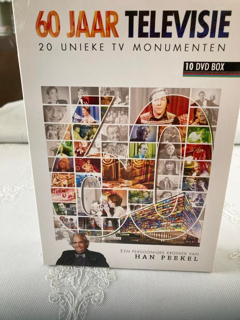 60 Jaar Televisie - 10 DVD Box, Gebruikt, Alle leeftijden, Ophalen of Verzenden, Boxset