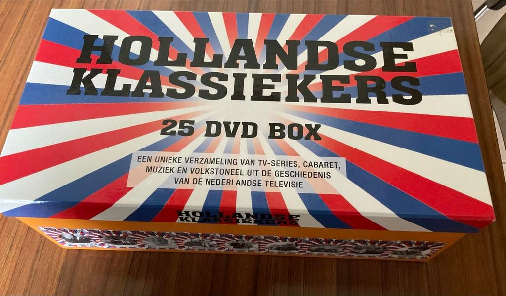 Hollandse Klassiekers 25 DVD Box - Unieke Verzameling, Cd's en Dvd's, Alle leeftijden, Ophalen of Verzenden, Zo goed als nieuw