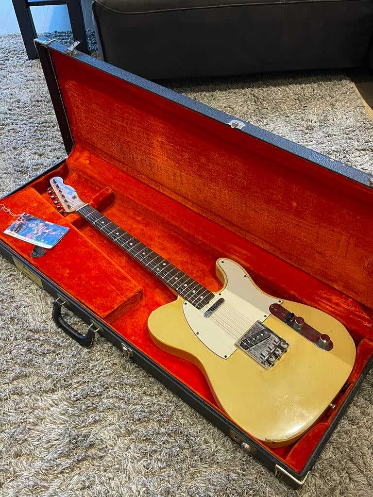 Fender 1971 Telecaster Blonde, Ophalen, Zo goed als nieuw, Solid body, Fender