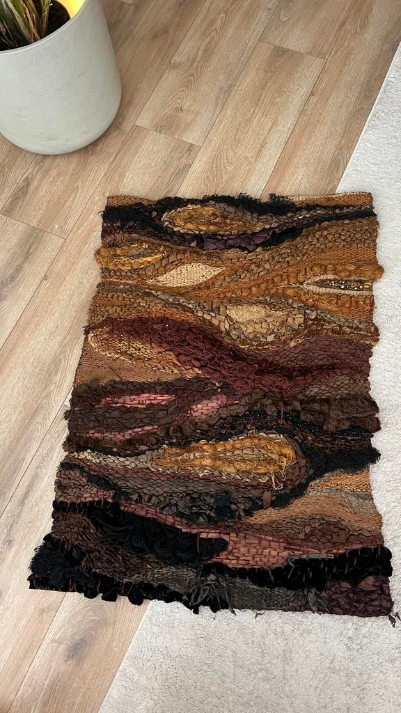 vintage wandkleed/ macrame 1972, Ophalen of Verzenden