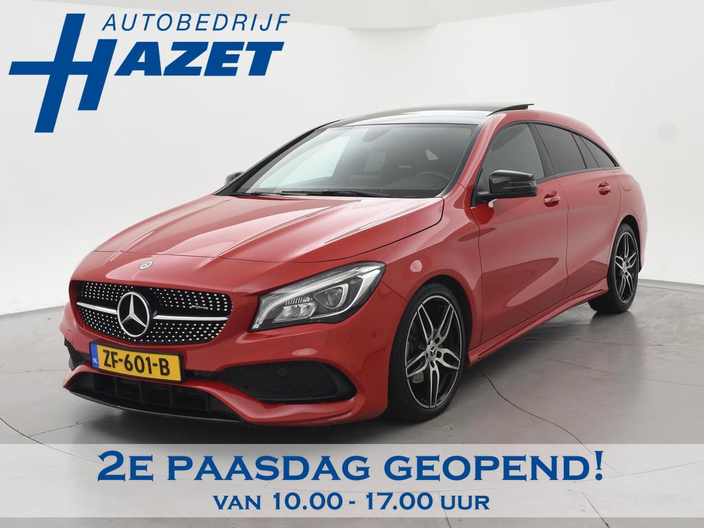 Mercedes-Benz CLA-klasse Shooting Brake 180 AMG NIGHT + PANO, Auto's, CLA, 730 kg, Gebruikt, 4 cilinders
