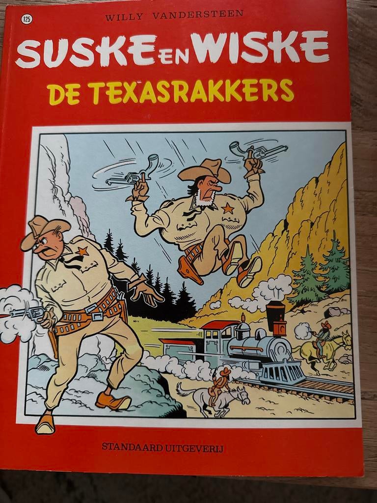 Suske en Wiske - De Texasrakkers, Eén stripboek, Ophalen of Verzenden, Gelezen